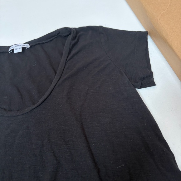 James Perse Black Short Sleeve Tee - Picture 6 of 7